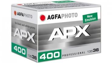 AGFA SW APX 400 Schwarzweissfilm 135-36 36 Aufnahmen